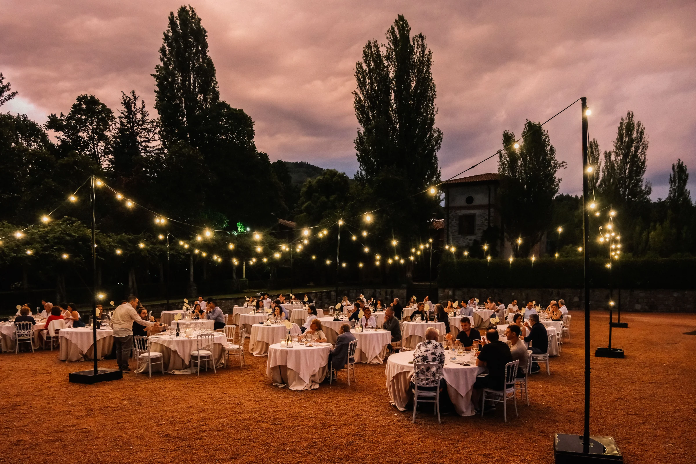 Evento serale a Villa Martinelli