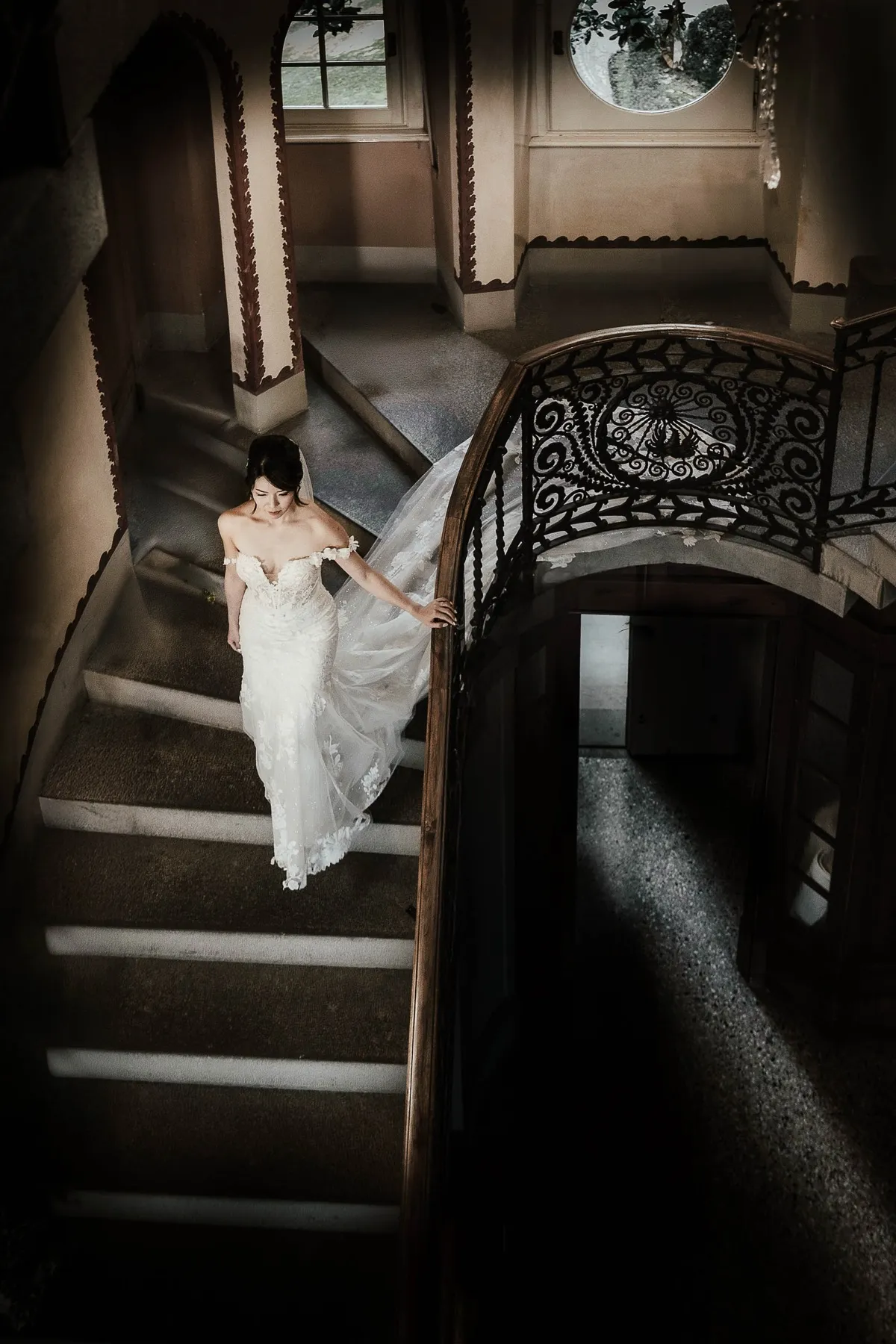 Sposa sulla scalinata Liberty
