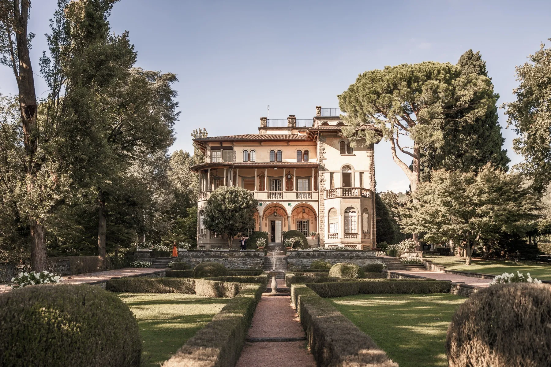 Villa Martinelli e il giardino all'italiana