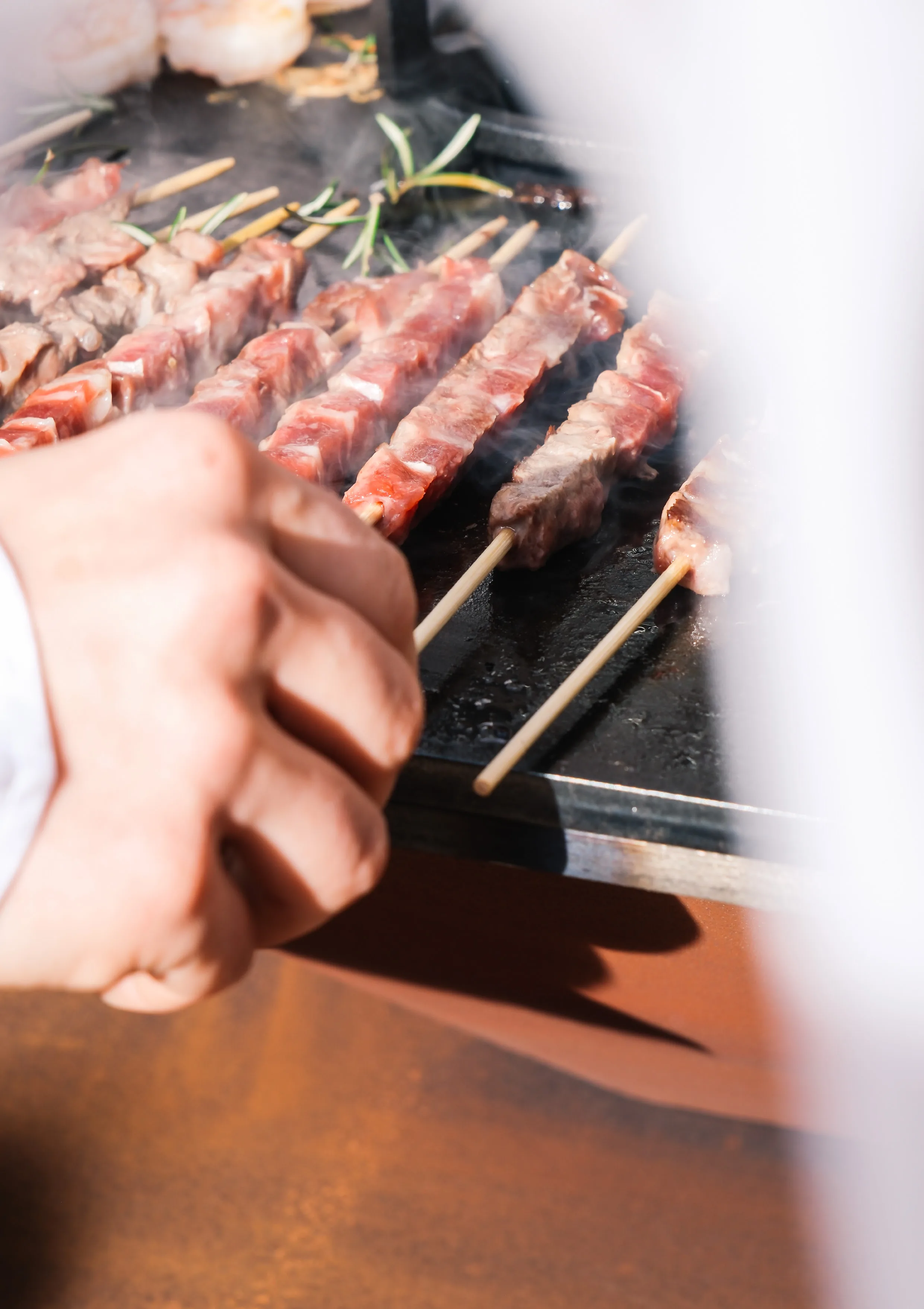 Show cooking alla griglia